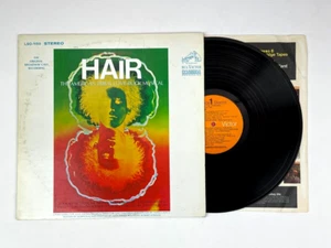 Hair The American Tribal Love Rock Musical Vinyl LP Original Broadway Cast G+ VG - Imagen 1 de 11