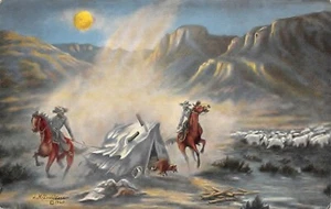 # B2134 "DUDE" LARSEN POSTAL, " RANCH FEUD NO. 16 - Imagen 1 de 2