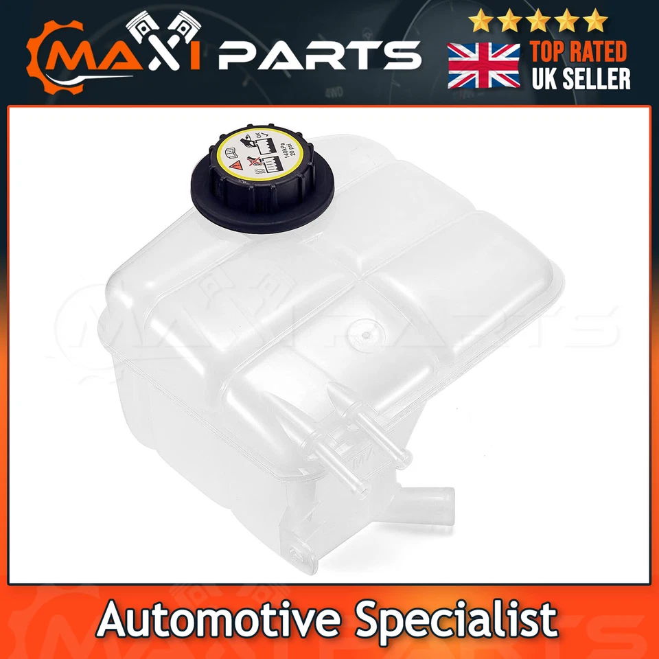 Ford Transit Connect MK1 2002-2013 Radiador Refrigerante Expansión Cabezal Tanque + Tapa - Imagen 1 de 1