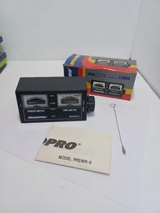 ROADPRO RPSWR-3 SWR Meter & Power Meter - New Old Stock - - Zdjęcie 1 z 5