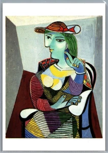 Retrato de María Teresa, Pablo Picasso (1996) Obra de Arte Postal - Imagen 1 de 2