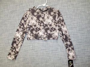 Girls S 6/6X Long Sleeve Swim Top UPF 50+ art class NWT Rash Guard - Picture 1 of 4