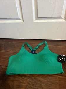 Love & Sports Green Racerback Sports Bra XXL Size 20  - Picture 1 of 6