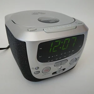 Magnavox Model: MCR230SL/17 CD Player/Alarm Clock Radio-Tested Works - Picture 1 of 16