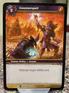 World of Warcraft Single Card Counterspell Instant Ability Rare 51/361 - Picture 1 of 2