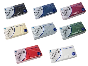 4 Fold 2-Ply 33cm Luncheon Soft (Square)Paper Napkin Serviettes/Tissues Napkins - Picture 1 of 17