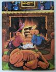 Goldene Disney Freunde Mickey Maus Minnie Pluto vom Kamin Puzzle 100 Teile