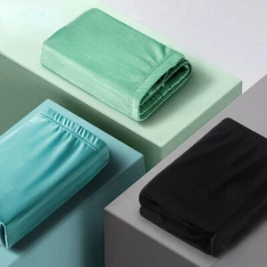 3Pack Men's Ice Silk Underwear Boxer Shorts Ultra Thin U Pouch Loose Fit - Picture 1 of 13