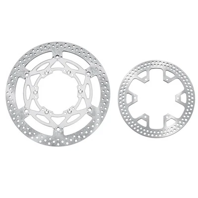 Front & Rear Brake Disc Rotor Set For Suzuki RM125 RM250 1996-2006 RM250Z 01-06 - Image 1 of 4