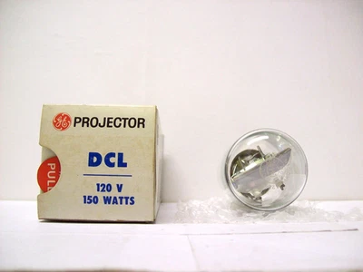 DCL 150W 120V 投影仪投影灯泡 GE AVG。 15小时灯 — 第 1/4 张图片