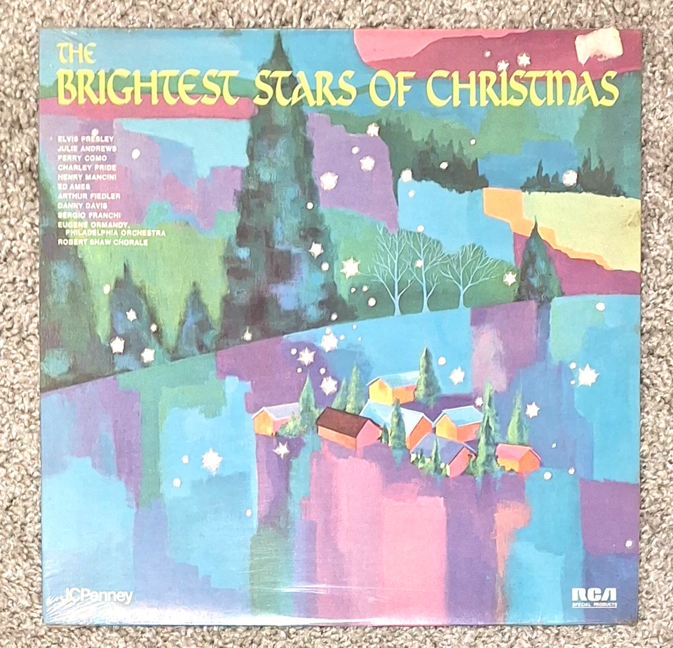 THE BRIGHTEST STARS OF CHRISTMAS, VINTAGE (1974 RCA) VINYL RECORD LP NEW, SEALED Foto 1 de 4