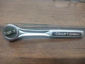 "Trinquete rueda pulgar motriz Craftsman vintage 1/4""-V-43178 EE. UU. 1971 fecha envío gratuito" - Imagen 1 de 3