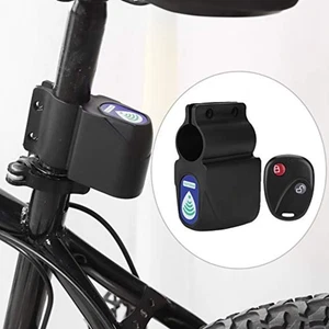 Alarme antivol vélo sans fil avec télécommande et capteur de vibrations - Picture 1 of 12