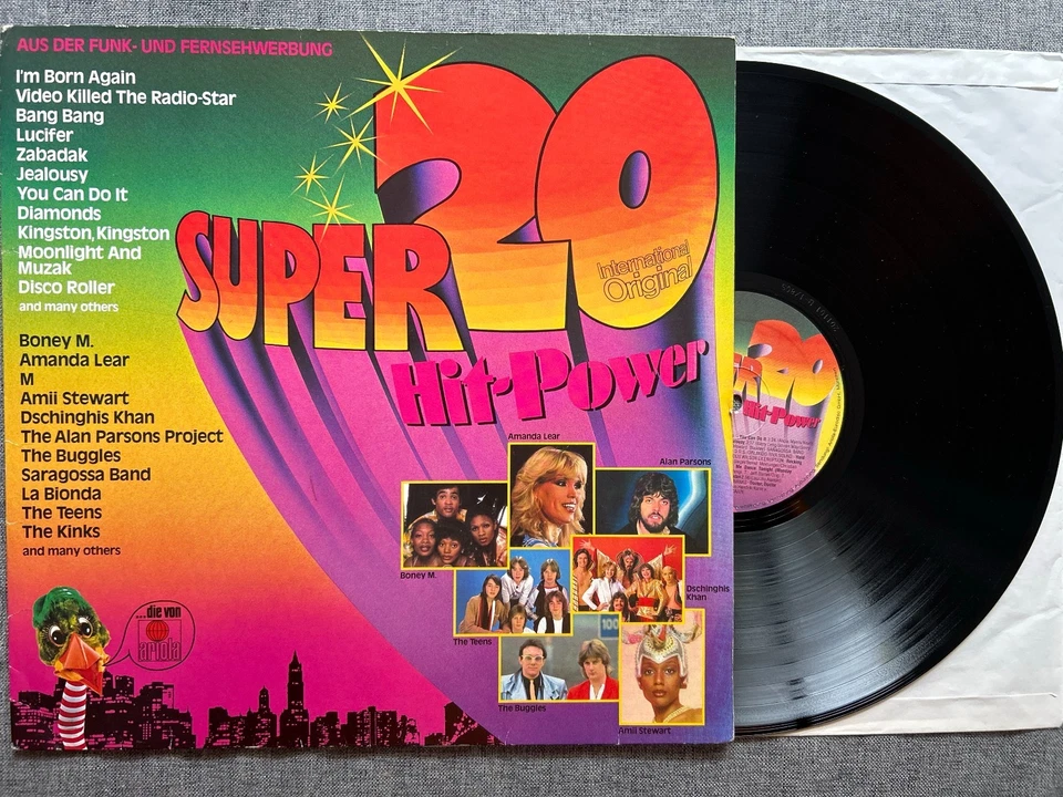 Various ‎– Super 20 Hit-Power / Vinyl Sampler 1980 - Bild 1 von 1
