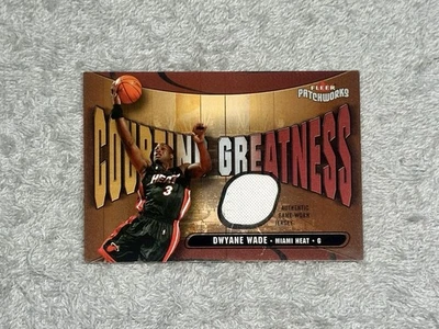 2003-04 Fleer Patchworks Dwyane Wade #CG-DW Rookie Patch /350 (RC) - Image 1 of 4
