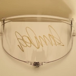 VALENTINO ROSSI HAND SIGNED HELMET VISOR PISTA GP RR - Picture 1 of 1