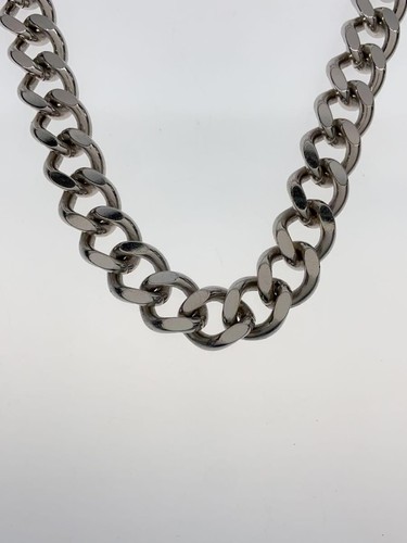 Collana Christian Dior maglia catena ICON CD logo Kihei uomo con top SLV