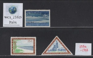 WC1_23525.NETHER.-CURACAO. Nice trio of 1954-1954 stamps. MNH - Picture 1 of 1
