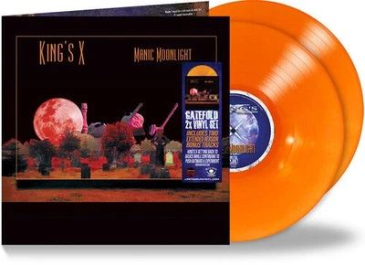 King's X Manic Moonlight (Orange Colored Vinyl, Limited Edition, Bonus Tracks, R - Image 1 of 2