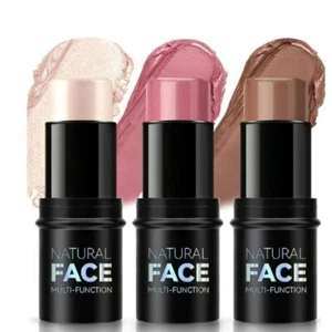 Contour Stick, Highlight Stick, Blush Stick, Cream Contour Kit with Brush (B) - Picture 1 of 8