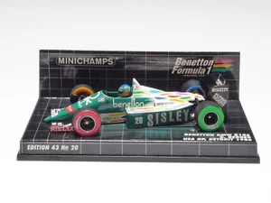 MINICHAMPS 1:43 BENETTON BMW B186 G. BERGER USA GP, DETROIT 1986 BC n.20 - Foto 1 di 4