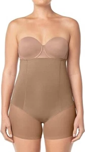 Leonisa NATURAL Truly Invisible Hi-Waist Control Short, US Small - Picture 1 of 4