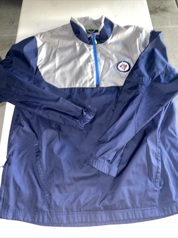 Reebok Center Ice Winnipeg Jets Hockey Jacket XXL Warrior Bauer NHL Ccm Rare Vtg Cover