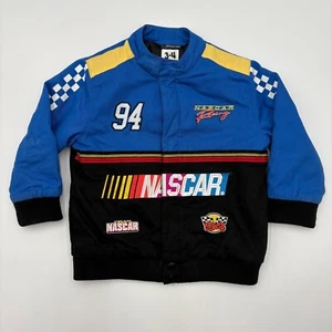 Nascar Childs 3-4 Racing Jacket Blue Black 94 - Picture 1 of 11