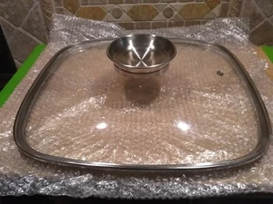 New Glass Lid for Cook's Companion Easy Flip Pan UniVersa 5 quart & UniVersa II - Picture 1 of 8