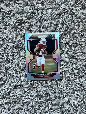 2021 Panini Prizm Football Rondale Moore Silver VARIATION Rookie RC #V-347 - Image 1 of 2