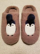 penguin slippers womens