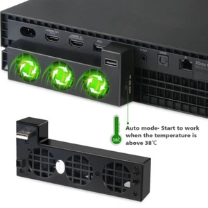 Accesorios de radiación disipador térmico disipador térmico ventilador de refrigeración externo para consola de juegos Xbox One X - Imagen 1 de 13