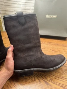 Rockport I.Travel Boots Mens EUR 45 US 11-11.5 Waterproof Kendrick BLACK Leather - Picture 1 of 18