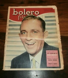 BOLERO # 502 - 1956 - BING CROSBY BRIGITTE BARDOT Sophia Loren Di Stefano - Imagen 1 de 7