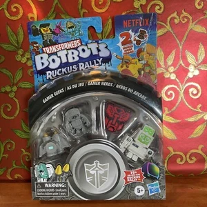 Transformers BotBots Series 6 Gamer Geeks Ruckus Rally Netflix 5-Pack Set F0832 - Picture 1 of 2