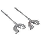 Hardware Bass Drum Claws Percussion Drum Tension Rods with Screws Reusable for