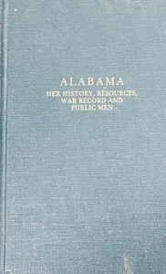 Alabama Her History, Resources War Record and Public Men by Willis Brewer 1872 - Picture 1 of 5