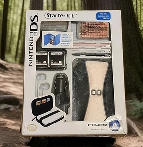 Nintendo DS Starter Kit (Black/Pink) New 2009 - Picture 1 of 3