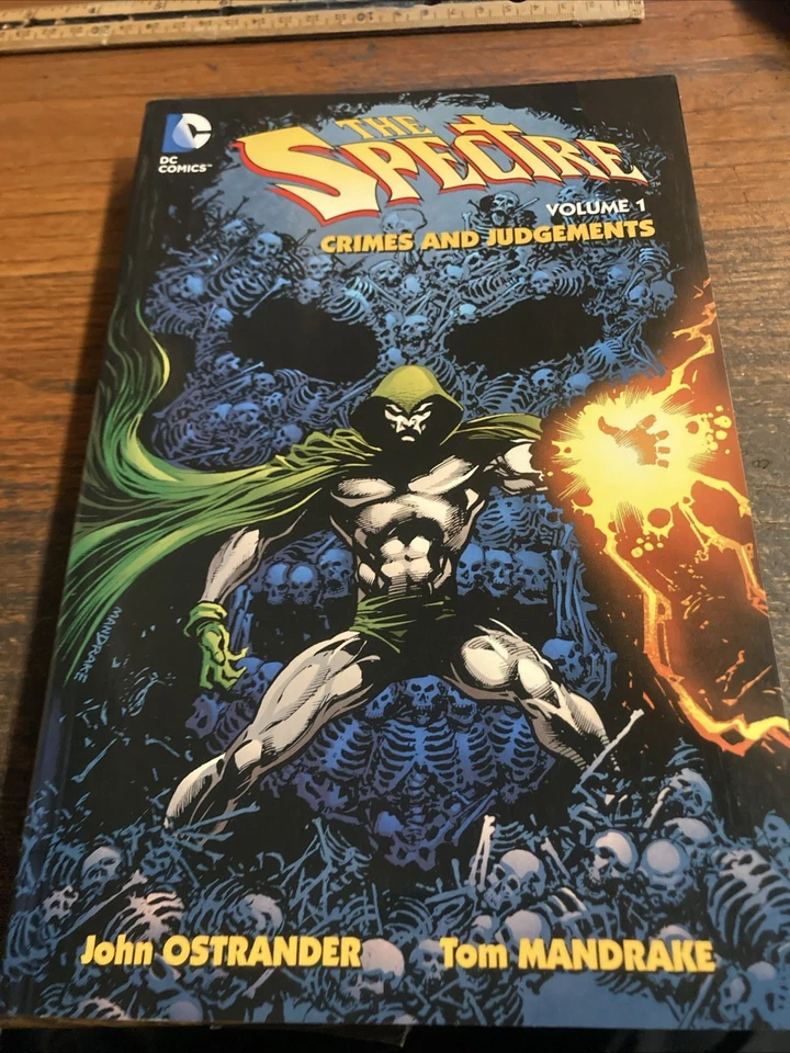 The SPECTRE VOL 1 罪犯和法官 OSTRANDER MANDRAKE TPB 非常罕见 OOP HTF — 第 1/2 张图片
