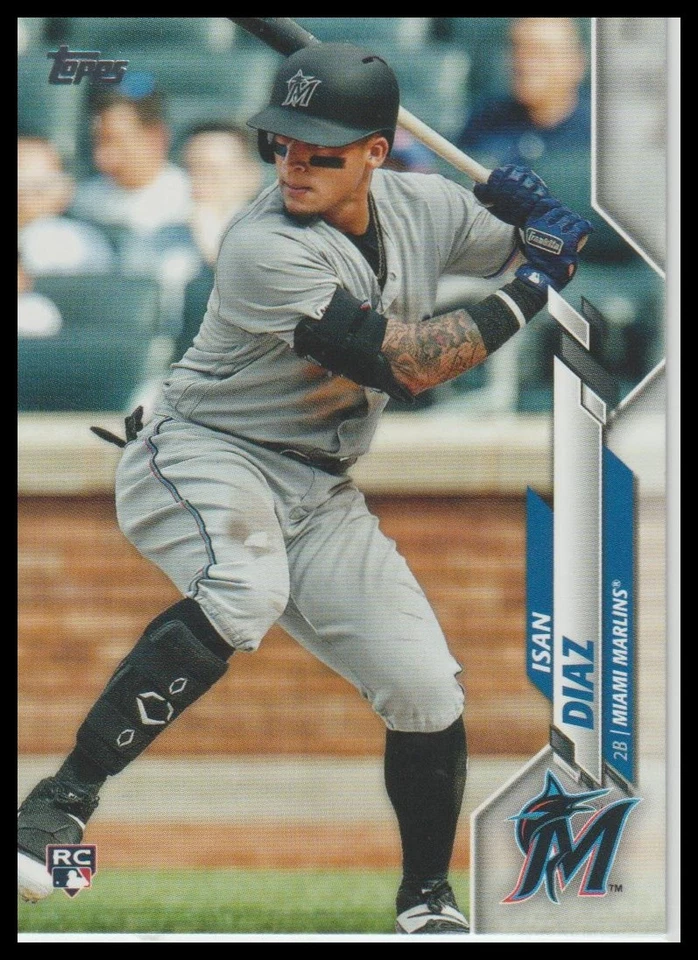2020 Topps Isan Diaz Miami Marlins - Image 1 of 1