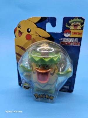Pokemon Battle Frontier Serie 2 Ludicolo Figura Con Juego de Figuras de Mármol 2007 Nuevo en Caja Foto 1 de 3