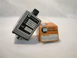 NEW IN BOX SYRACUSE ELECTRONICS TNR-00203 TIMER RELAY - Picture 1 of 4