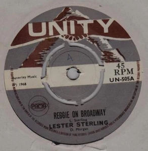 Lester Sterling Reggie on Broadway /The Clique Love can be wonderful Unity UN505 - Imagen 1 de 1