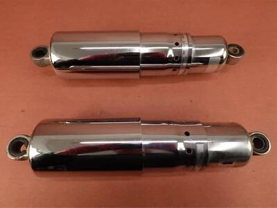 Amortiguadores de suspensión trasera cromados Honda Shadow Sabre VT1100 VT1100C2 2000-2007 Foto 1 de 4