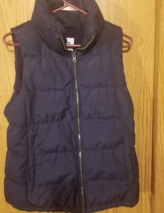 Old Navy Puffer Vest Front Pockets ZIpper Womens Size Medium - Picture 1 of 7