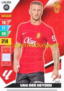 242 SIEBE VAN DER HEYDEN # RCD MALLORCA PANINI LALIGA 2023 2024 ADRENALYN - Picture 1 of 1