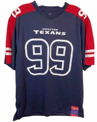 Camiseta Majestic Houston Texans JJ Watt #99 Para hombres Mediana NFL Fútbol Foto 1 de 4