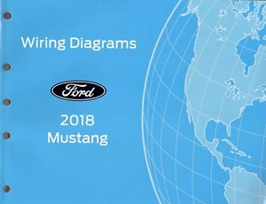 2018 Ford Mustang OEM Factory Electrical Schematic Wiring Diagrams FCS1212118 - Picture 1 of 1