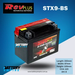 STX9-BS Rev Plus Motorcycle Battery - Picture 1 of 1