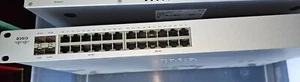 Cisco Meraki (MS120-24P-HW) 24-Ports Rack Mountable Ethernet Switch - Picture 1 of 4